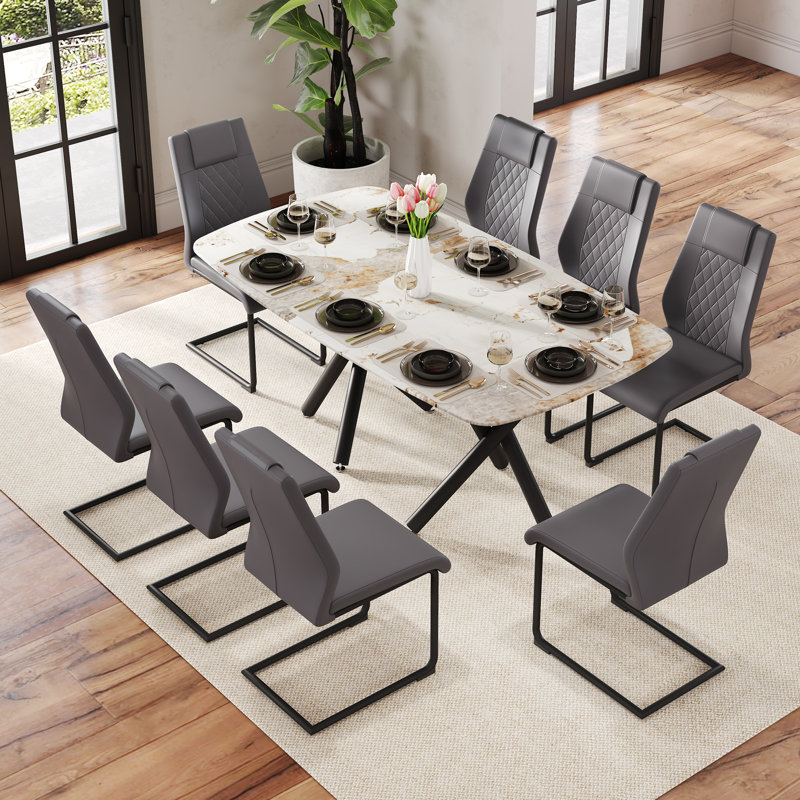 Ensemble de salle à manger rectangulaire L 71 po x l 39,7 po Annelouise