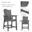 Chaise Adirondack d'extérieur Bragdon Classic-1733954037