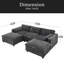 Canapé modulaire Chenille-285035547