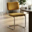 Chaise en velours Walsh-838243223
