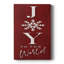 «Joy to the World» - galerie enveloppée de cavas-847405699