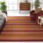 Cruz Hand Loomed Wool/Cotton Striped Rug in Orange-2034525016