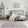 Carina Washable Rugs Trellis Design in Pink