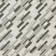 Interlocking Random Sized Metal/Glass Mosaic Sheet Tile