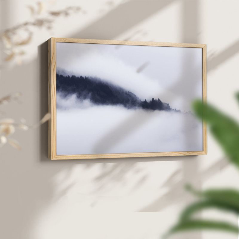 In the Clouds -Framed Print - Restickable, Naturel, H 16 po x l 20 po