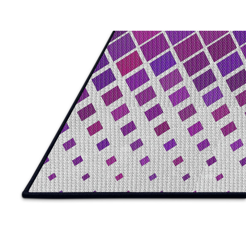 Tapis mauve Power Loom, Rectangle 5 pi x 7 pi