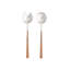 Mito Stainless Steel Salad Servers-1391165932