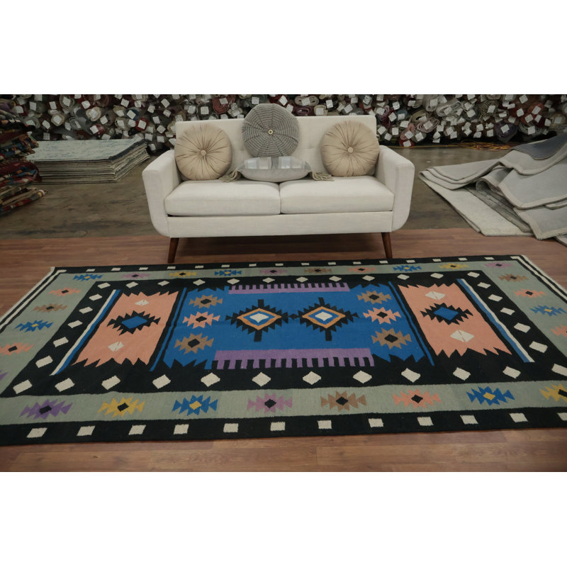 Élégant tapis kilim Southwestern 5 x 10