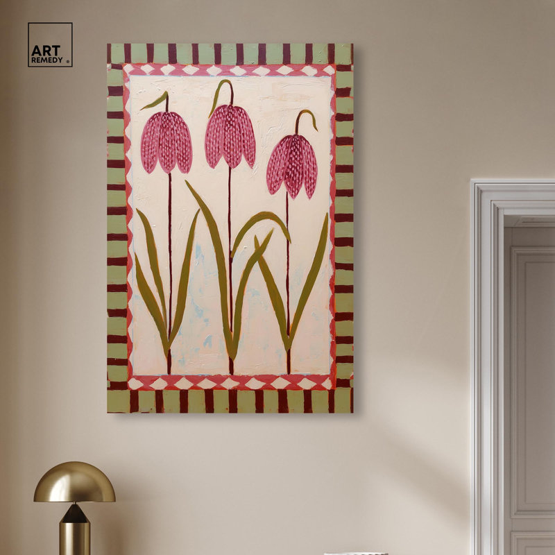 «Rustic Bloom I», reproduction d'art sur toile par Art Remedy, 30 x 45, H 45 po x l 30 po, Toile tendue avec châssis
