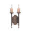 Toscano 2 - Light Candle Wall Light-486076661-486076548
