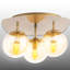 Plafonnier semi-encastré 3 lumières