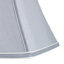 Ervine 28cm H Silk Bell Lamp Shade ( Screw On ) in Steel Grey