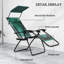 Outsunny Zero Gravity Lounger Chair with Padded Seat-1927247929