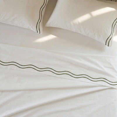 Double Stitch Supima Cotton Sheet Set