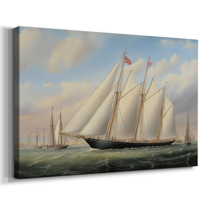 Série nautique-Lxxxvi -Galerie enveloppée Cavas