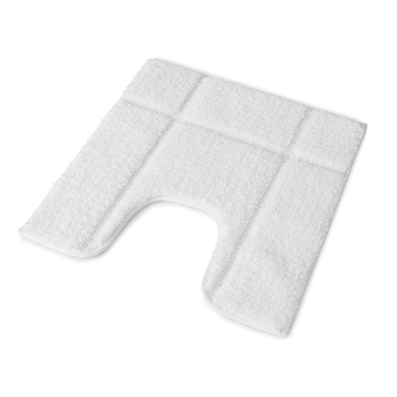 Microfibre Non-Slip Bath Rug, White
