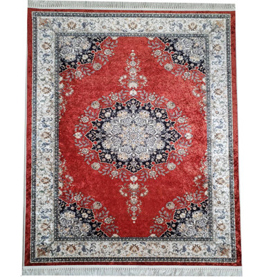 Rouge sud-ouest tapis décoratif Elson