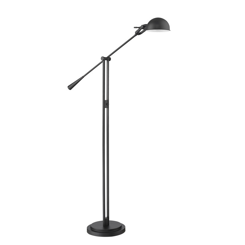 Premkumar 82.5'' Task Floor Lamp, Matte Black