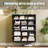 Fluted 5 Dresser Drawers for Bedroom, 32" Wood Storage Dresser & TV Stand with Metal Handles-771364819