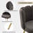 Easthampton Side Chair with Channel Tufting Back-671610281