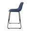 Chaise de comptoir revêtue de similicuir (ensemble de 2)-1407410372