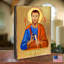 « inspiration icon », peinture en bois jude icon