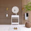 Meuble-lavabo autoportant de 24 po W Plateau en céramique non assemblé-733027188-733027082