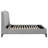 Harper Light Grey Platform Bed-1813186600