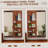 Wall Mounted Full Length Mirror, Full Body Mirror With Shelf, Full Body Mirror With Hook Wall Mounted Mirror With Multifunctional Design Panel-114236570