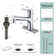 Single-Hole Single-handle Bathroom Faucet with Drain Assembly