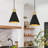 Mingenew 2 - Light Black Cone Pendant