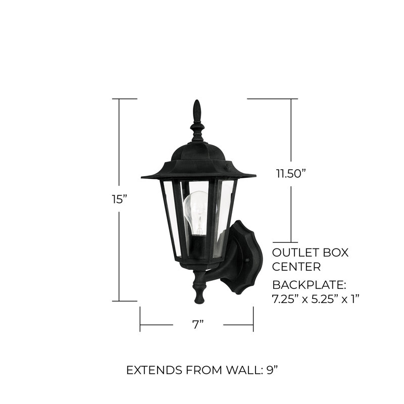Wall Light, Black