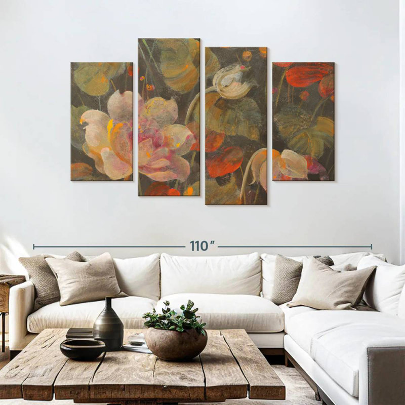 Harnek Night Garden I, 54" H x 84" W