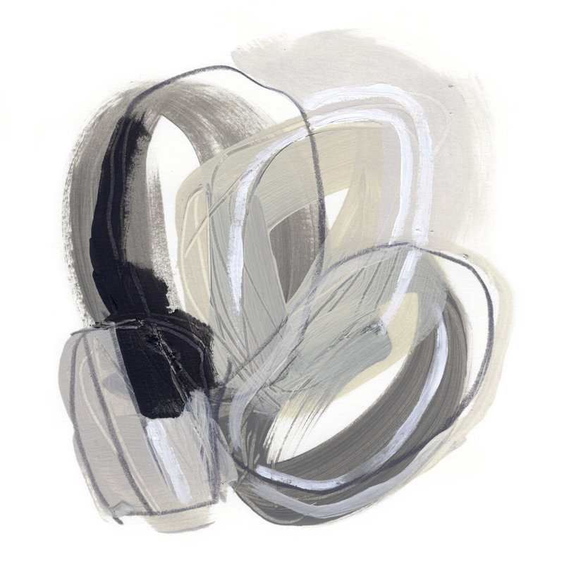 Équilibre circulaire III, H 20 po x l 20 po
