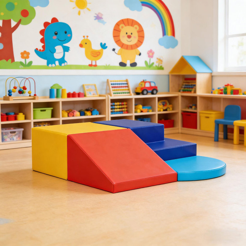 Ensemble de jeu en mousse pour tout-petits, Rouge / Vert / Noir