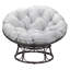 Chaise longue d'extérieur en métal Almeater
