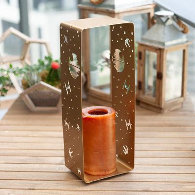 19.5'' H Iron Tabletop Tealight Holder