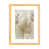 Beige Wood Framed Paper selected