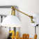 Cimarron Iron Plug-in Swing Arm Sconce with USB Charging Port