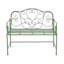 Banc de jardin extérieur Sunnydaze - vert