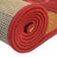 Tapis d'intérieur / extérieur rouge / beige à motif floral Merrimac-77861804
