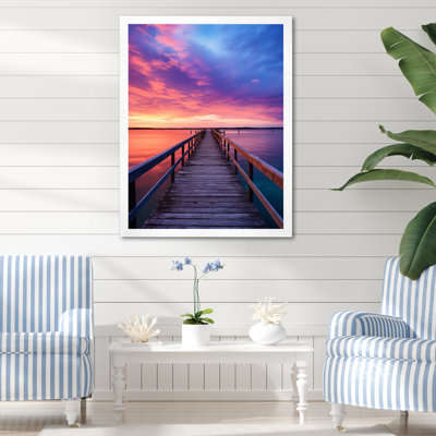Pier Twilight Retreat II - reproduction sur toile