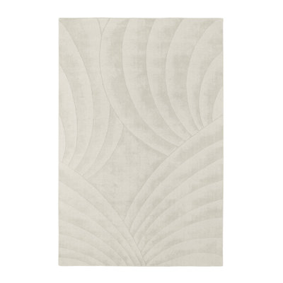 Volute Wool Abstract Area Rug