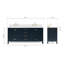 Ensemble de meuble-lavabo double 73 po Cambridge-1181083682-1132349319