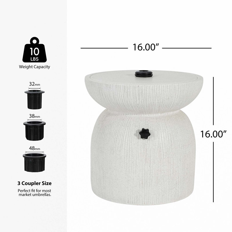 Base de parasol pour table d'appoint MGO