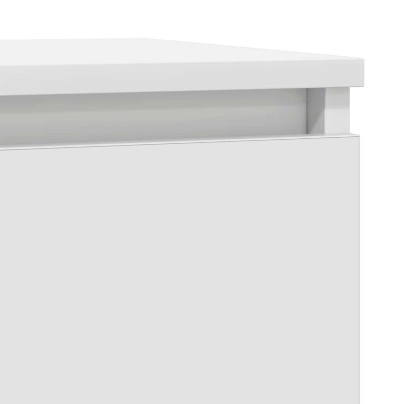 Sideboard With Drawer 71X35x84 Cm Engineered Wood, White
