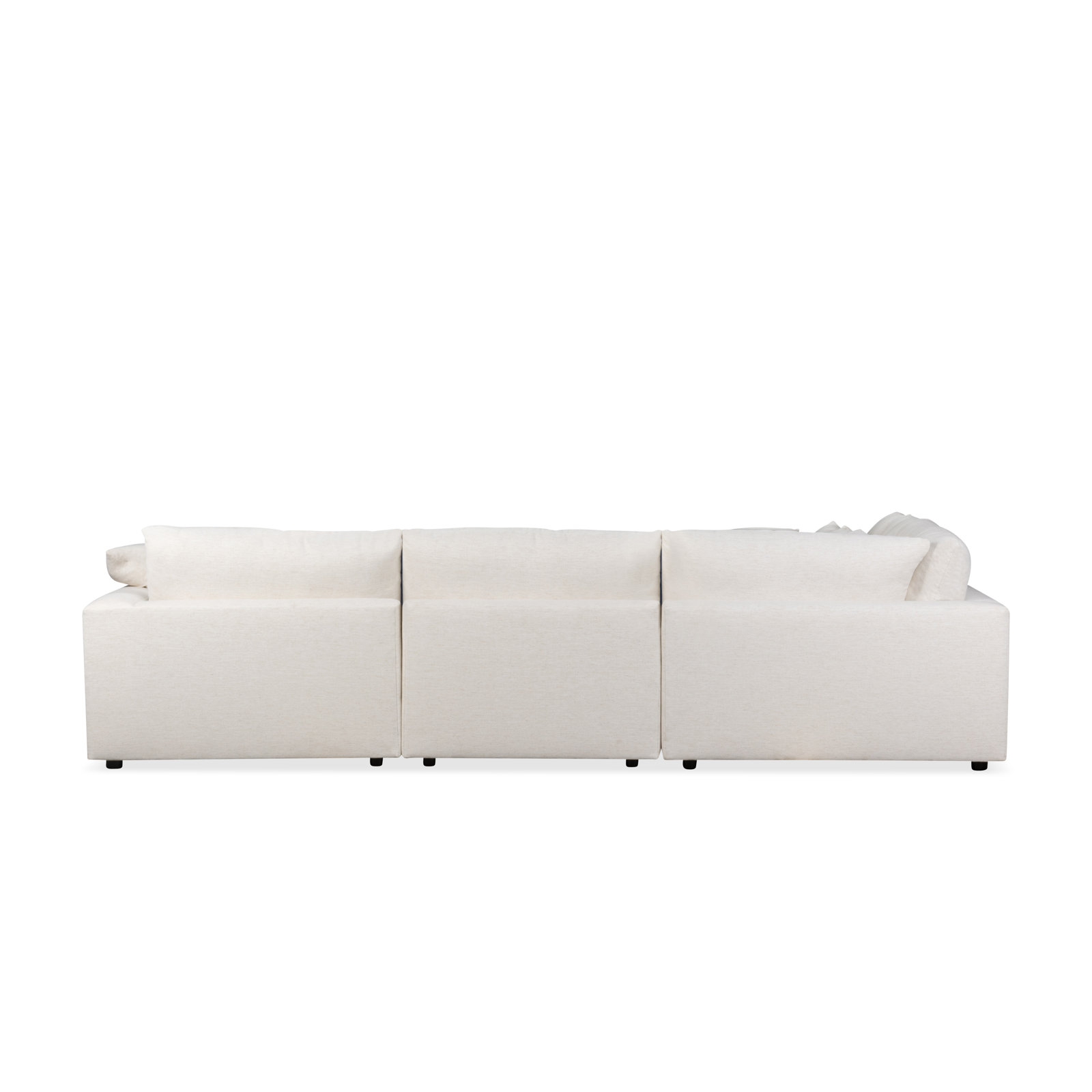 Remy Sectional, Nomad Snow Crypton® Chenille