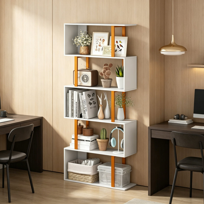 157cm H x 70cm W Metal Bookcase