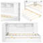 Lit de jour polyvalent avec rangement intelligent USB et gigogne-1991083257