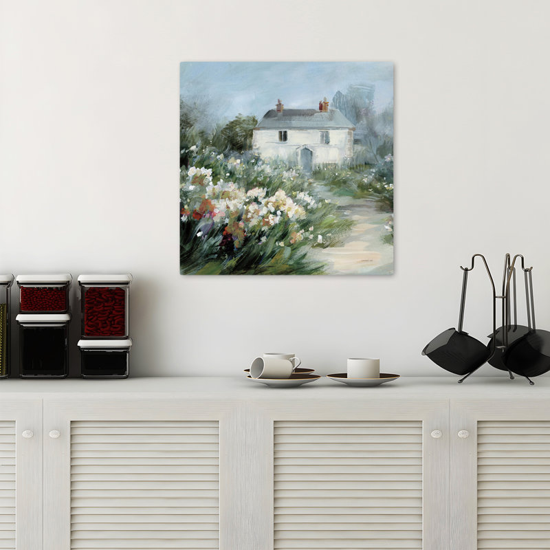 Garden View I, art floral, H 18 po x l 18 po